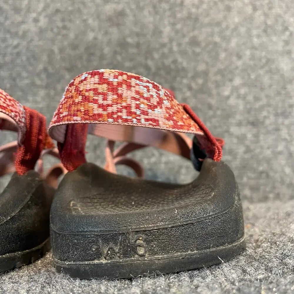 Chaco Women ZX/2 Classic Sandals Double Strap Toe Loop Sport Hiking Size 6 Pink